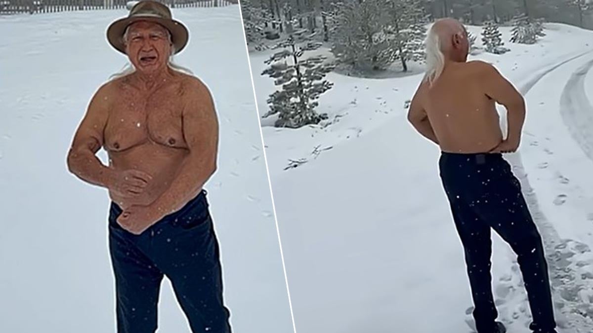 76 yaşındaki Şener Üşümezsoy'u hiç böyle görmediniz