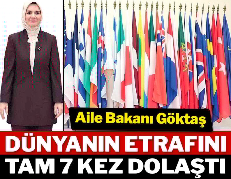 Seyyah bakanın 4 ayı dışarıda geçti