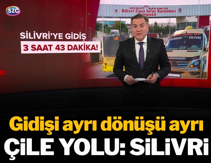 Gidişi ayrı dönüşü ayrı! Çile yolu: Silivri