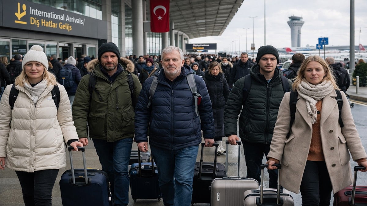 Avrupalılar akın akın Türkiye'ye geliyor