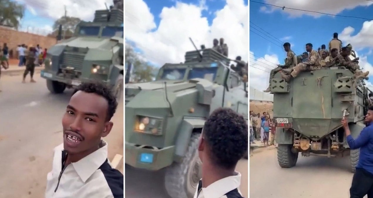 Somali ordusu stratejik önemdeki kenti kurtardı: Türk zırhlıları gündem oldu