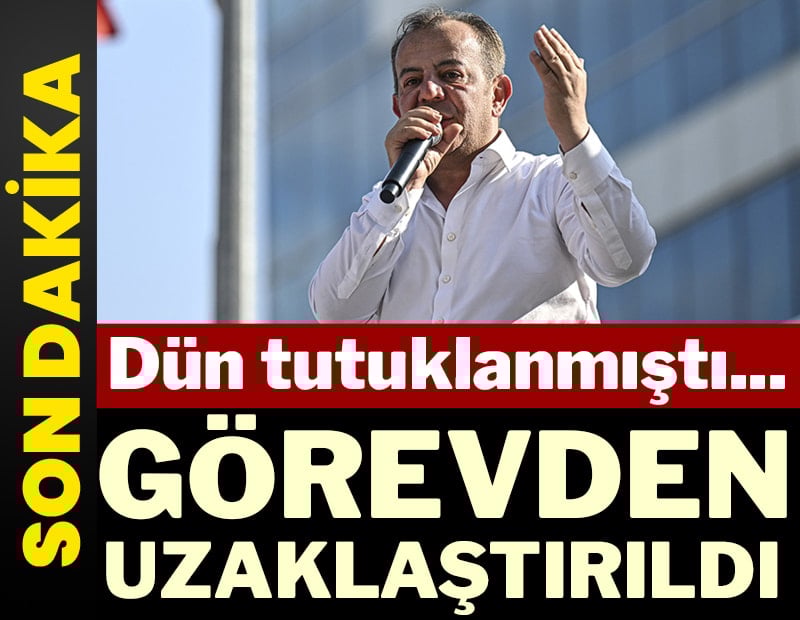 Tanju Özcan görevden uzaklaştırıldı