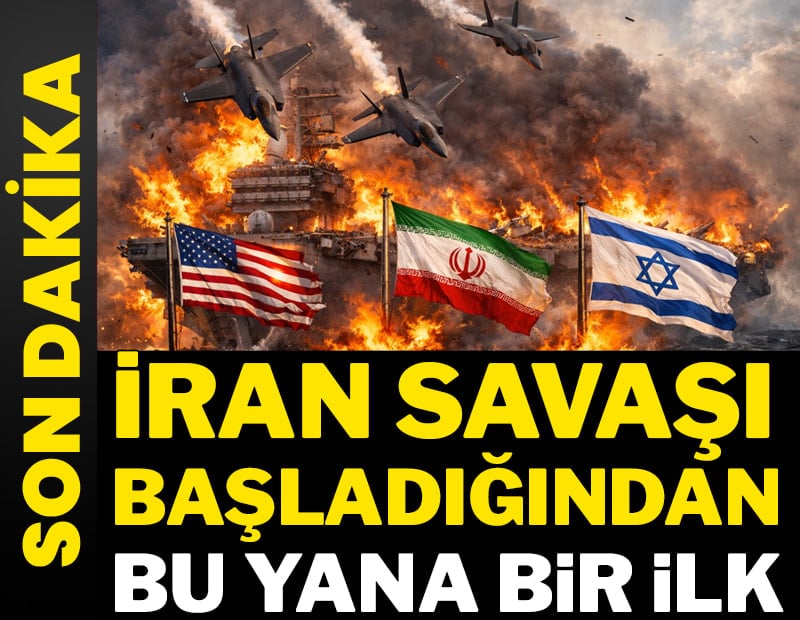 İran savaşı başladığından bu yana ilk