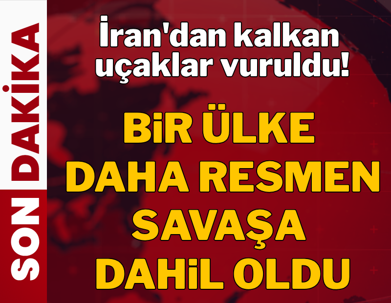 Bir ülke daha savaşa katıldı: Katar, İran'dan kalkan uçakları vurdu