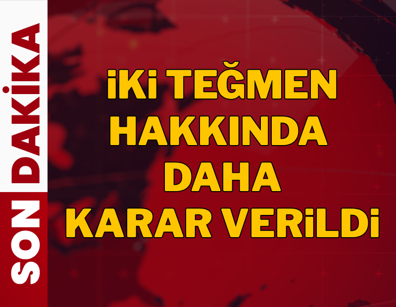Mahkeme, iki teğmen hakkında daha kararını açıkladı