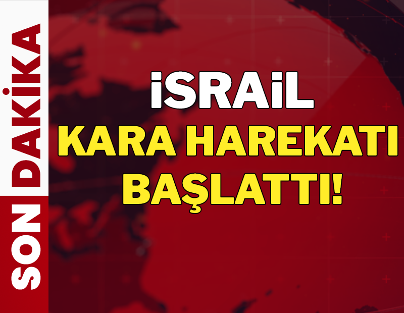 İsrail Ordusu Lübnan'a kara harekatı başlattı