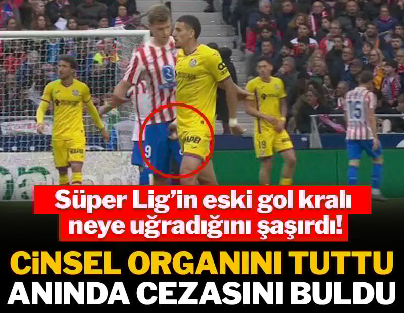 Süper Lig'in eski gol kralı neye uğradığını şaşırdı! Cinsel organına 'sportmenlik dışı' müdahale