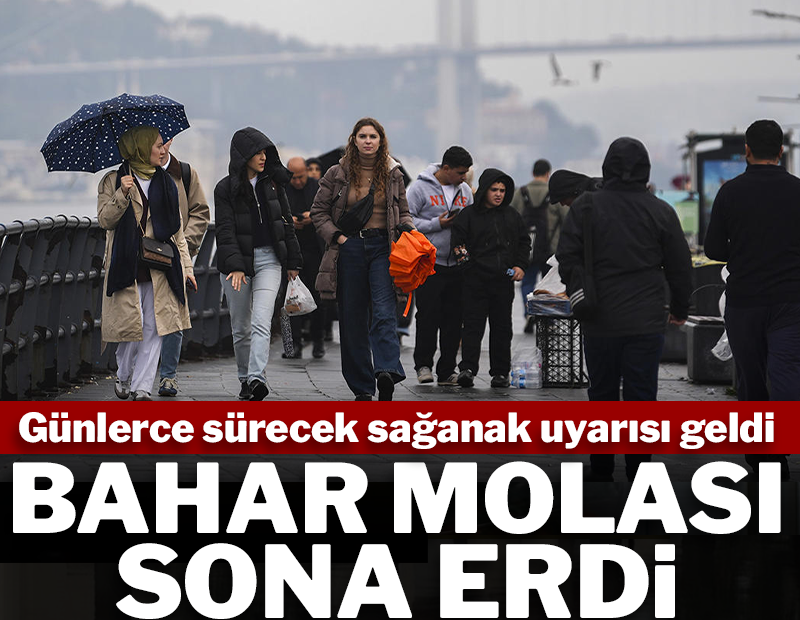 Yalancı bahar bitiyor: Meteoroloji'den 12 il için sarı kodlu fırtına ve sağanak uyarısı