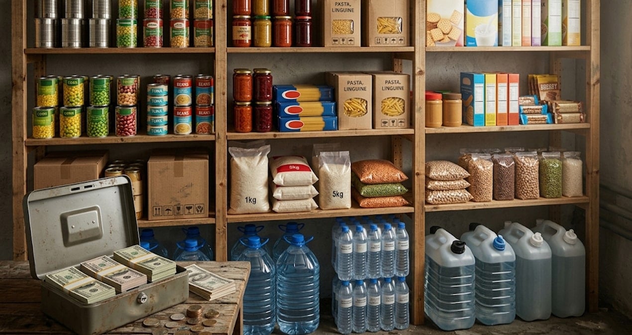 Avrupa’da hanelere gıda ve su stoklayın çağrısı: Nakit para bulundurun