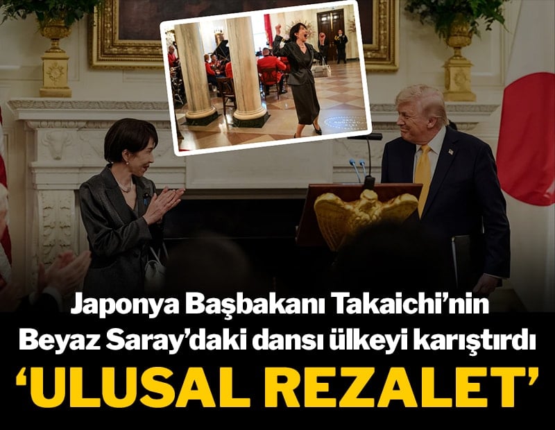 Japonya Başbakanı Takaichi’nin Beyaz Saray’daki dansı ülkesini karıştırdı: "Ulusal rezalet"
