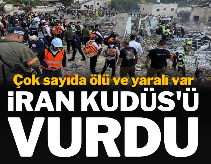 İran yeni saldırı dalgası başlattı: Füzeler Tel-Aviv'e doğru havalandı
