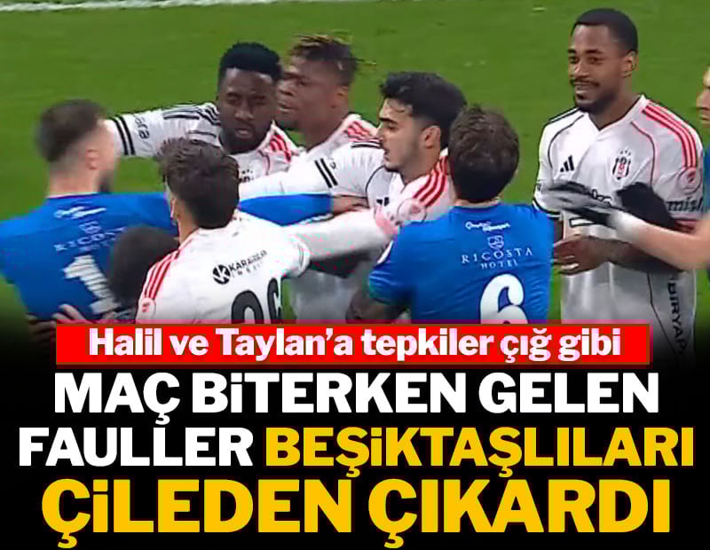 Beşiktaş taraftarından Taylan Antalyalı ve Halil Dervişoğlu'na ağır tepki