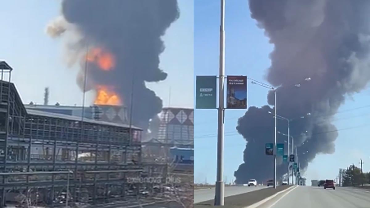 Rusya'nın dev petrokimya tesisine İHA saldırısı