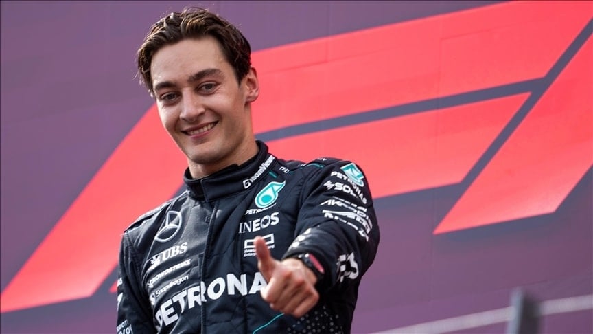 Formula 1'de sezonun açılışı Russell'dan