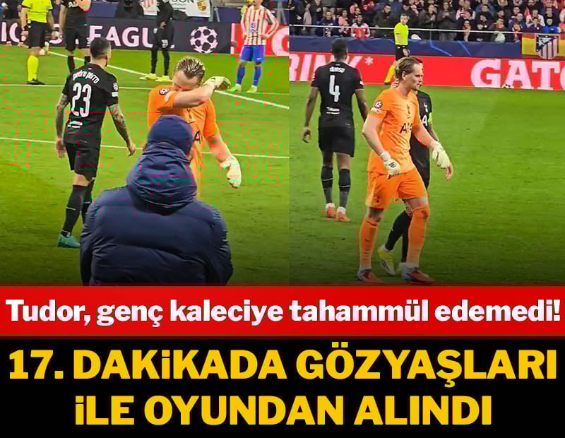 15 dakikada 3 gol yedi! Sahayı ağlayarak terk etti