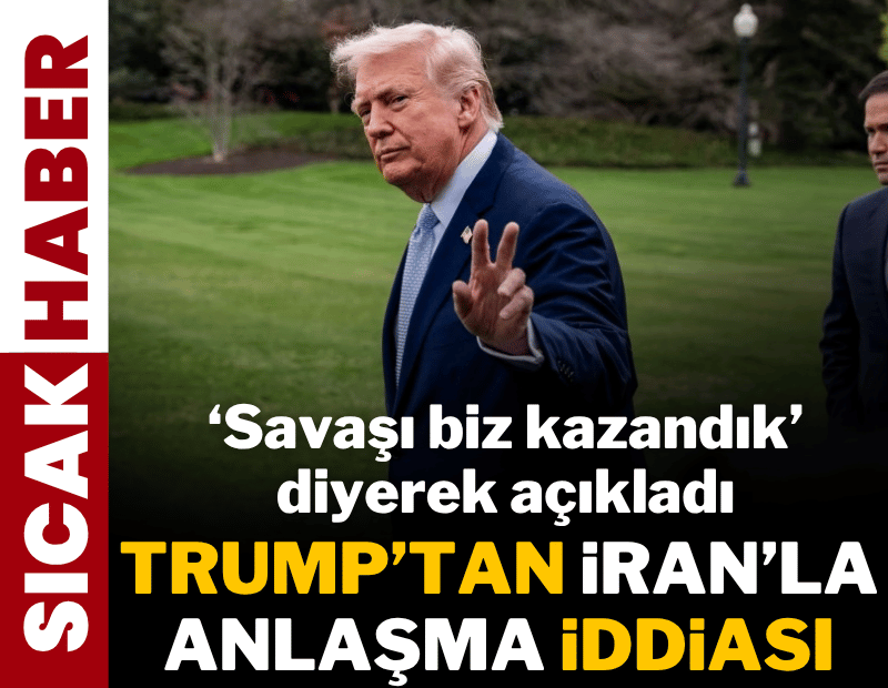 Trump'tan çarpıcı iddia: İran nükleer konusunda uzlaştı!