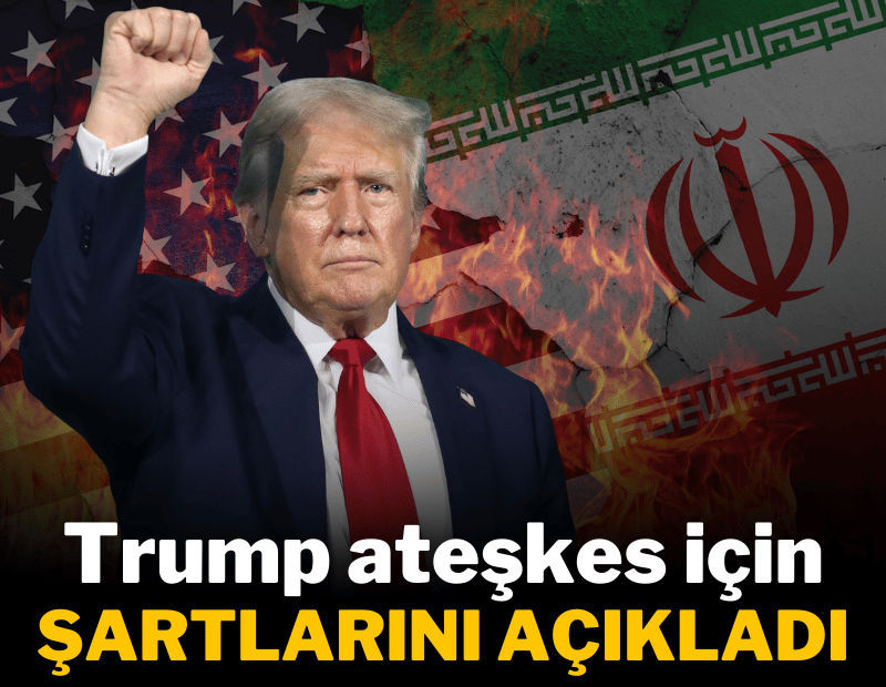Trump, İran'ı bir kez daha tehdit etti: Tek şart 'teslimiyet'