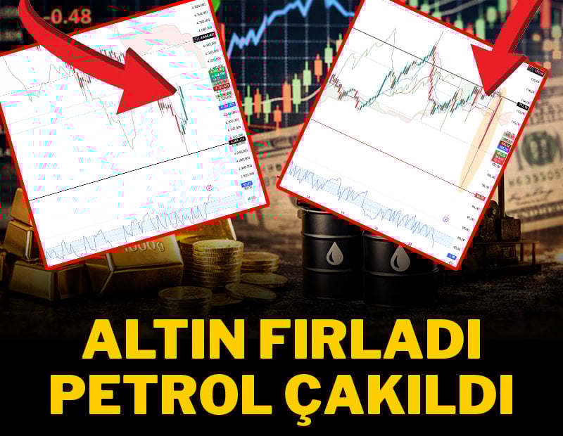 Trump konuştu! Piyasalar altüst oldu petrol düştü, altın yükseldi