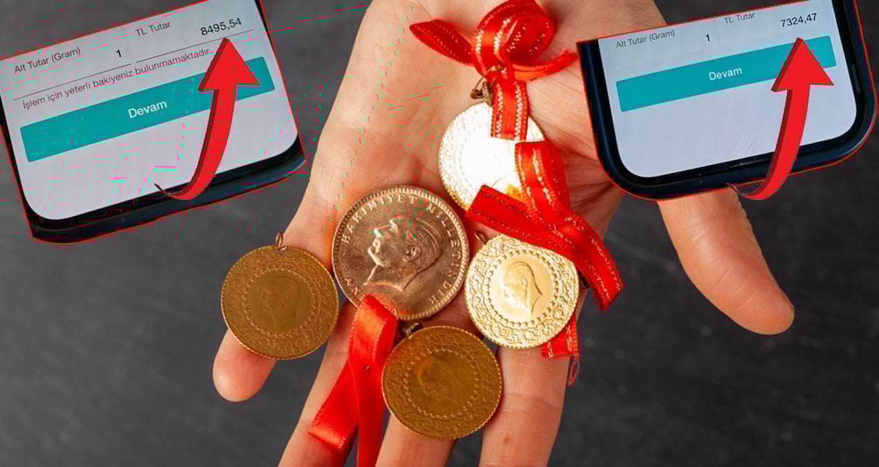 Mobil bankalarda altının satış uçuyor, alış fiyatı yerinde sayıyor