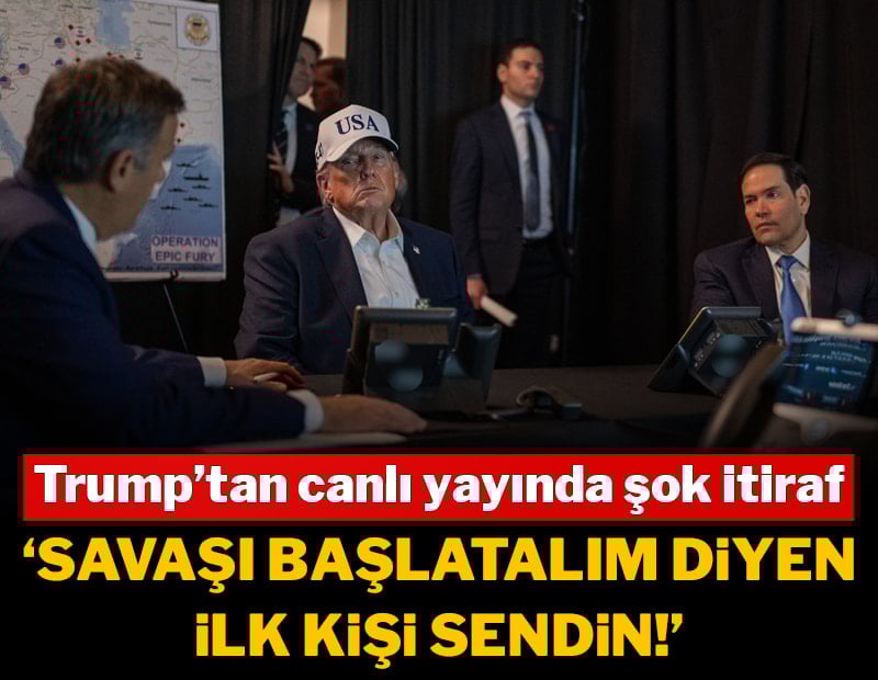 Trump’tan Savunma Bakanı’na şok suçlama: “Savaşı başlatalım diyen ilk kişi sendin!”
