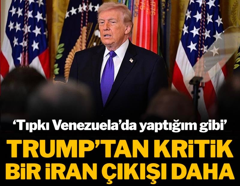 Trump İran liderini seçmek istediğini söyledi