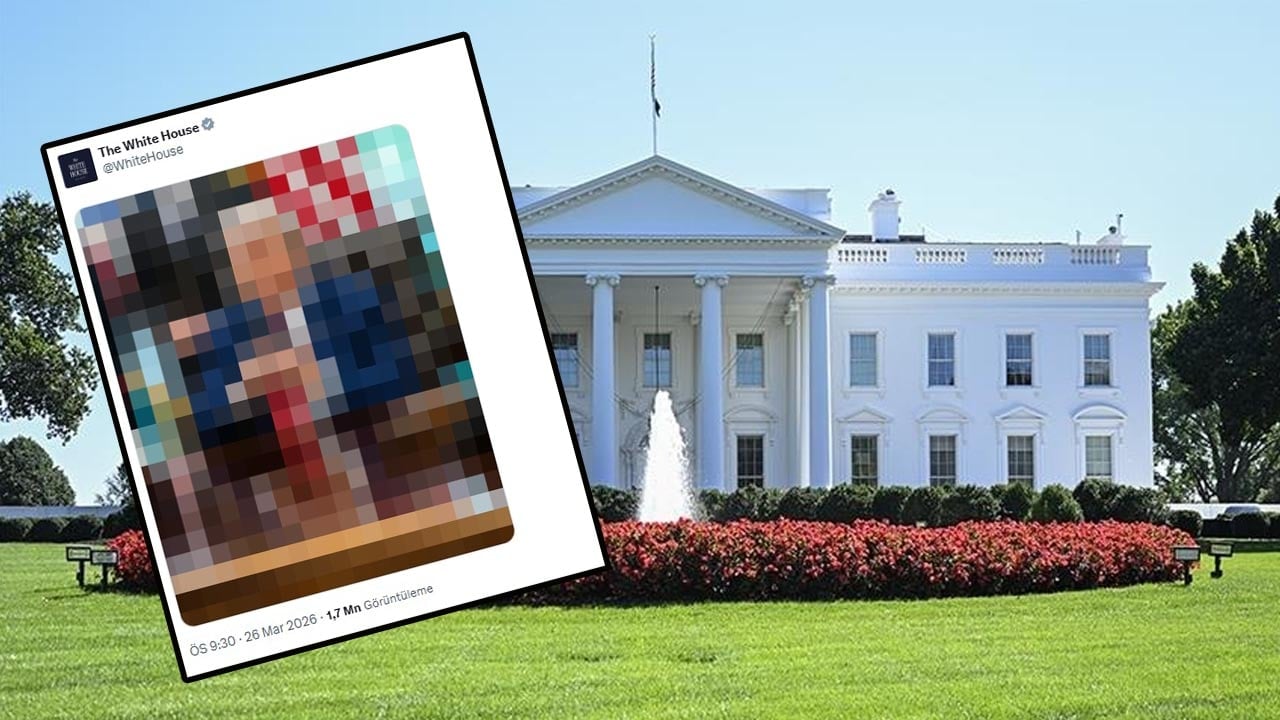 Beyaz Saray Trump'ın fotoğrafını sansürleyerek paylaştı