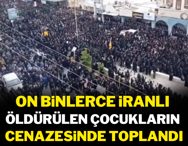 Mahşeri kalabalık: On binler meydanı doldurdu