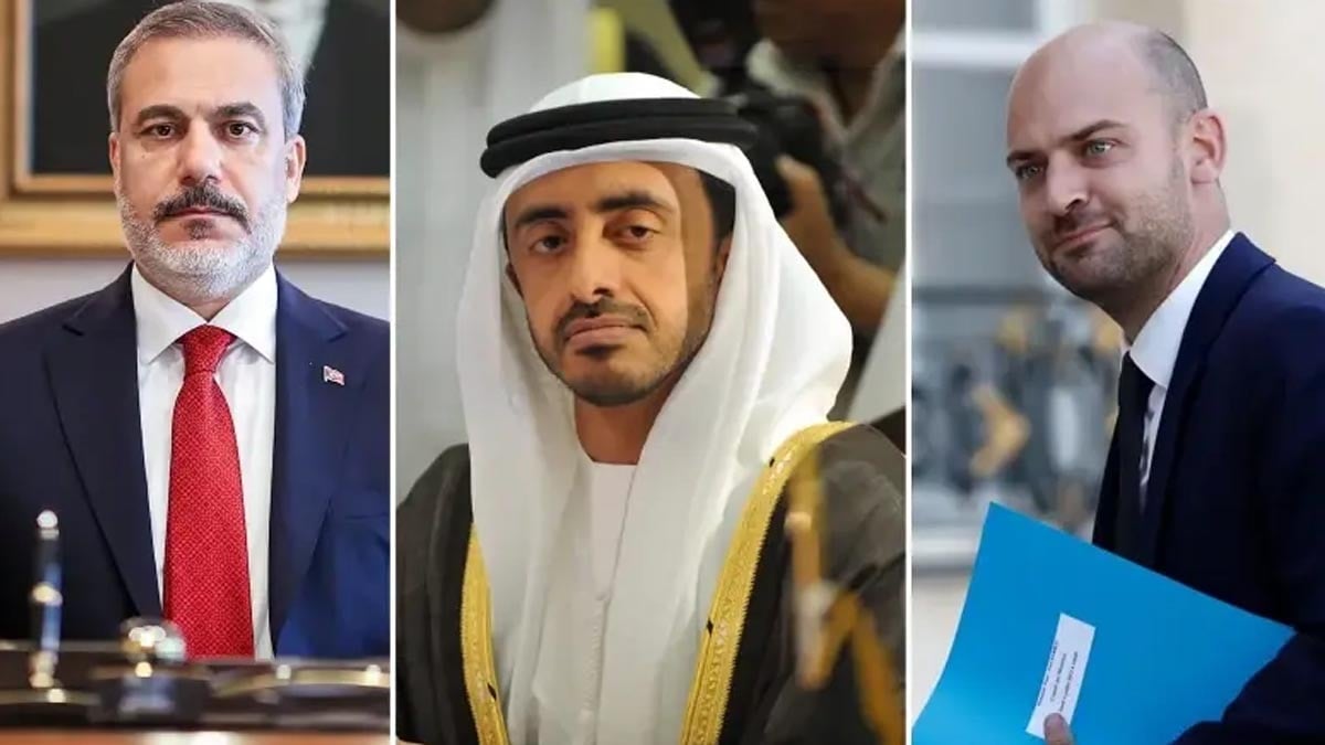 Bakan Fidan, Fransa ve BAE'li mevkidaşlarıyla telefonda görüştü