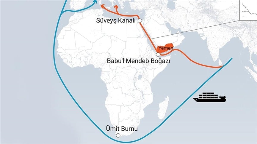 Hürmüz Boğazı'nda trafik sıkıştı! Gemiler rotayı oraya çevirdi!