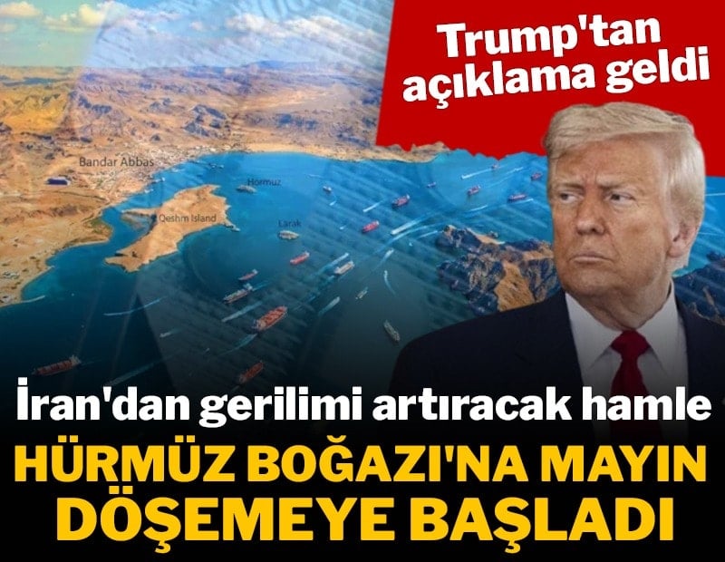 İran ile ilgili çarpıcı iddia: Hürmüz Boğazına mayın döşemeye başladı