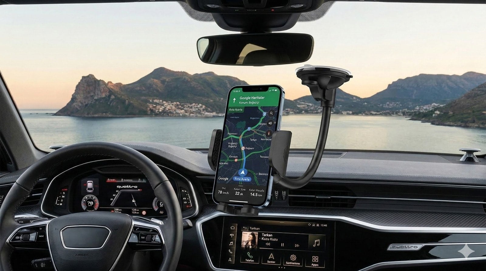 Araçlara telefon tutucu takmak artık yasak: 21 bin lira ceza ve 30 gün araç bağlama!