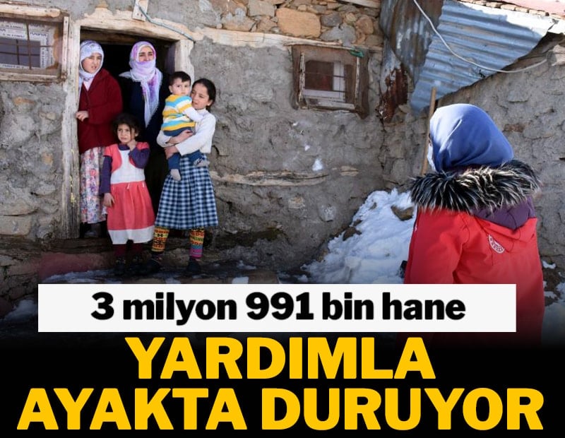 Türkiye yardımla ayakta duruyor