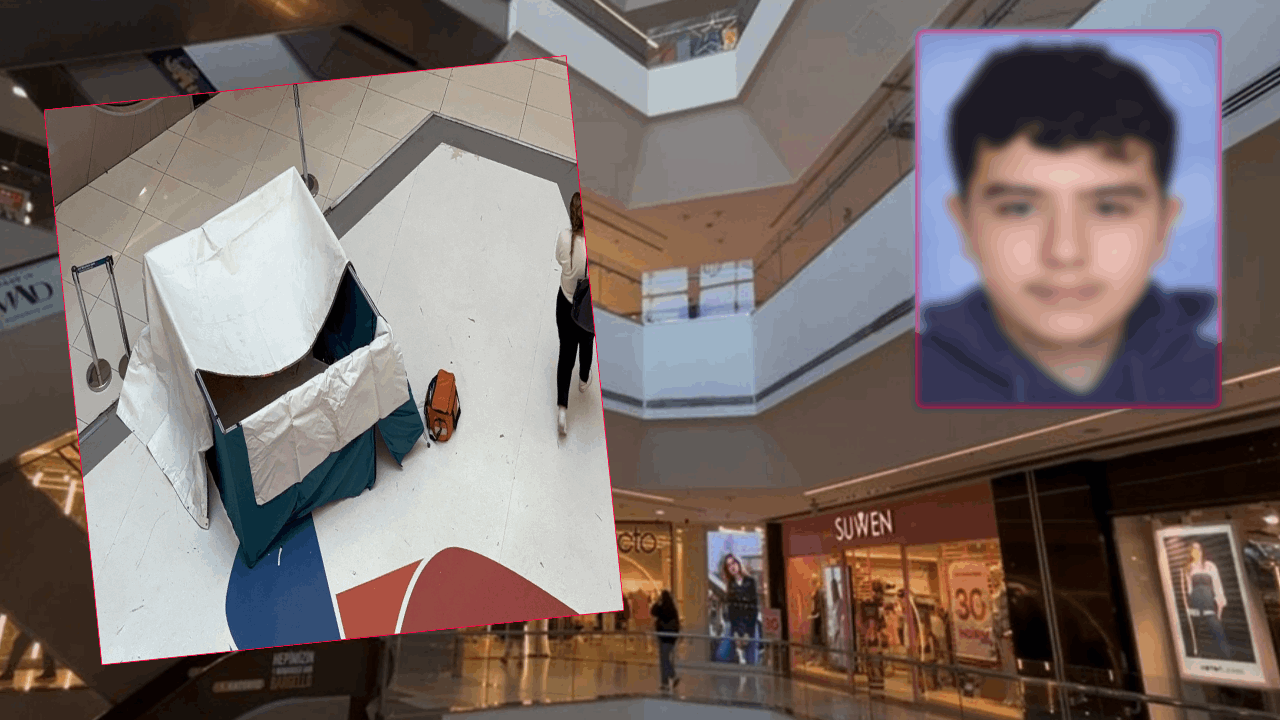 AVM'de feci ölüm: Yemek katından zemine düştü!