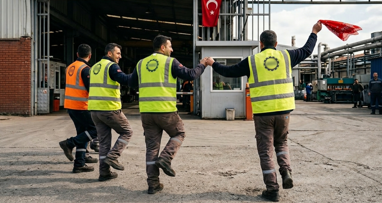 Maaşlar 90 bin lirayı geçti, fabrikada bayram havası başladı