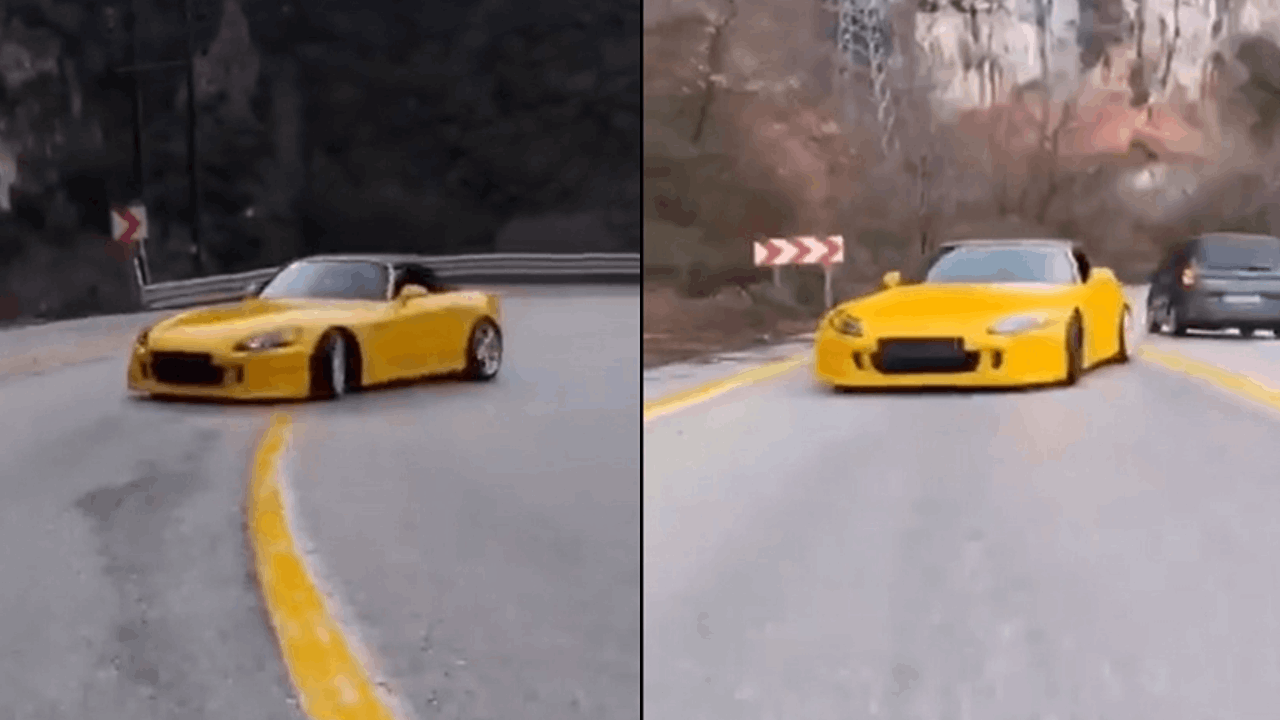 Bursa'da aracıyla drift atan sürücüye 140 bin lira ceza