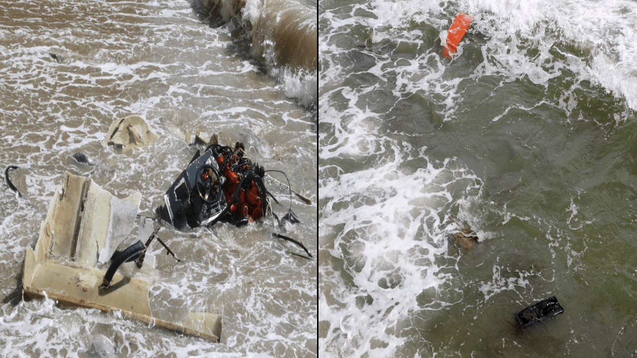 Alanya açıklarında batan tekneden yüzerek kurtuldular