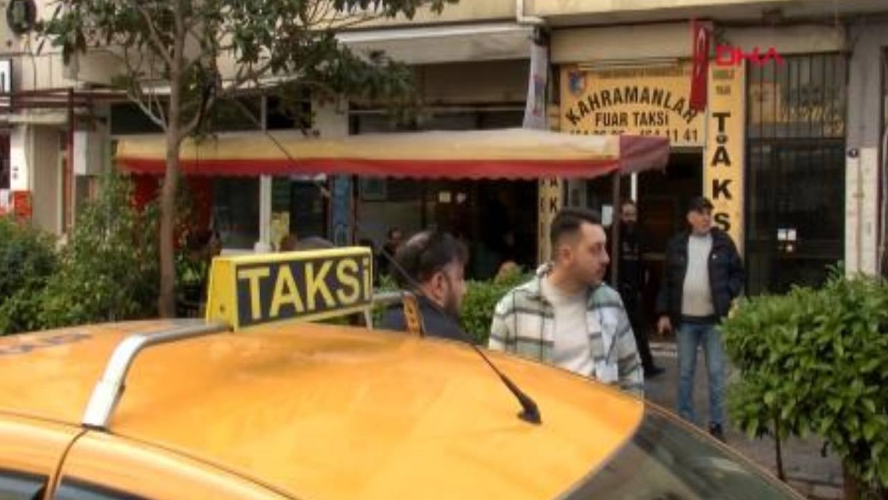 Öldürülen taksicinin meslektaşlarından konvoylu tepki