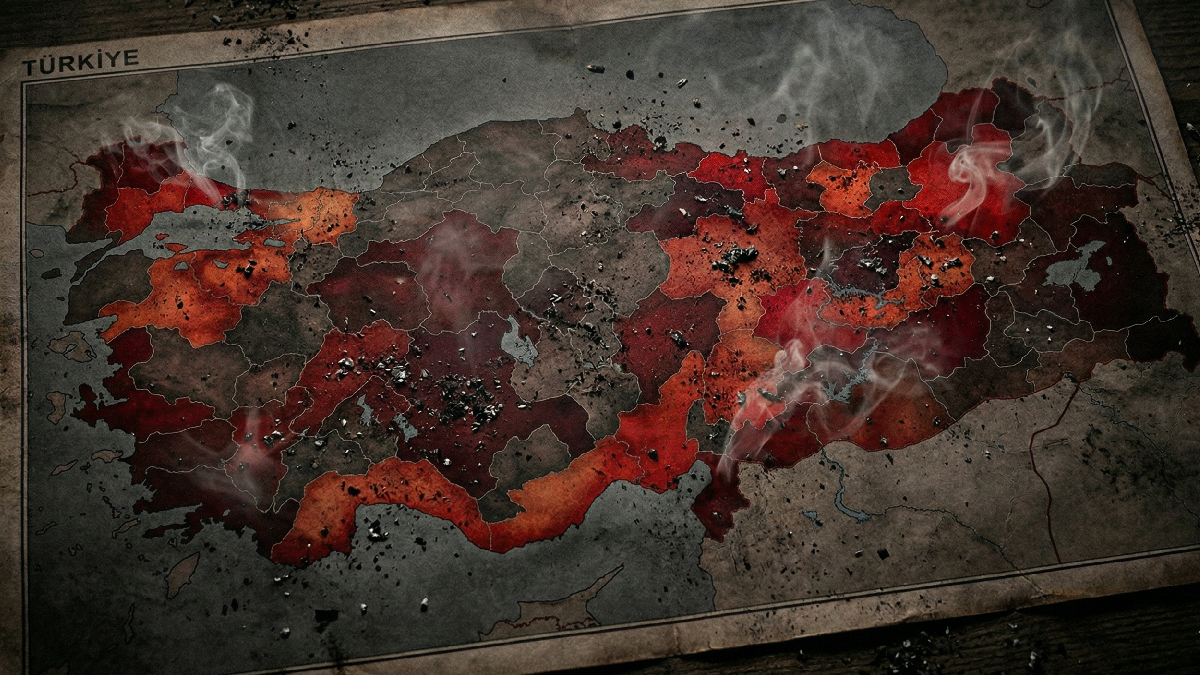 Harita kıpkırmızı! Türkiye’nin en 'dumancı' illeri belli oldu