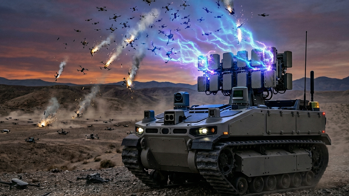 Pahalı füzeleri atmadan gökyüzünü temizleyen dev silahın testi başladı