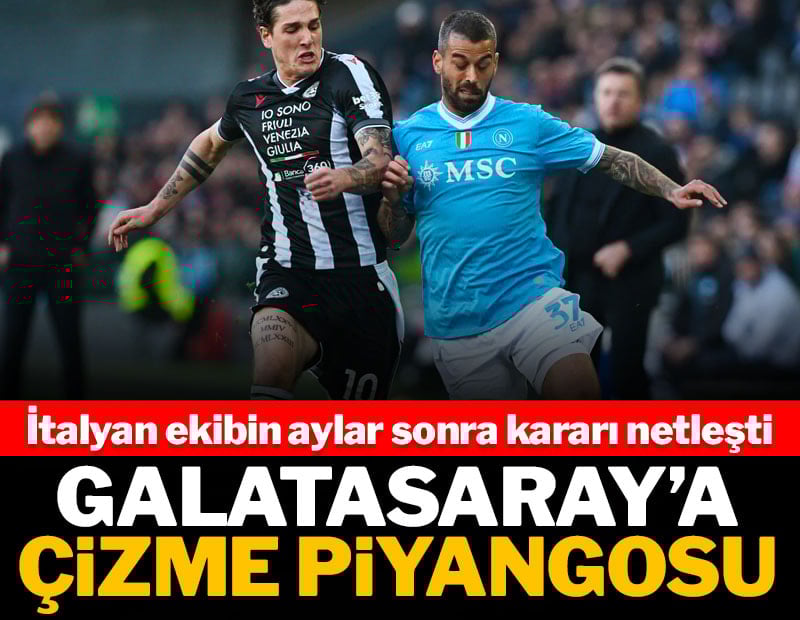 Galatasaray'a Çizme piyangosu