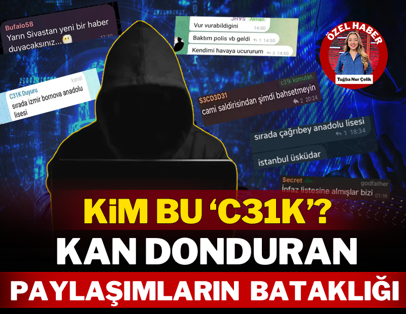 Kan donduran paylaşımların bataklığı: Kim bu 'C31K'?