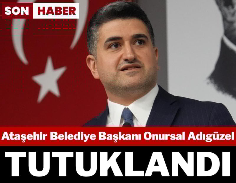 Ataşehir Belediye Başkanı tutuklandı