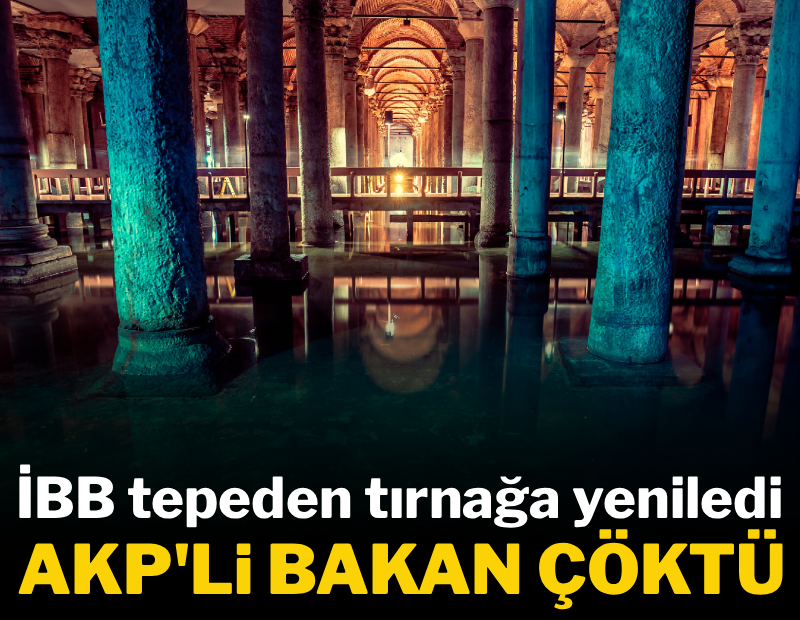 AKP'li bakan İBB'nin elindeki tarihi mirasa çöktü