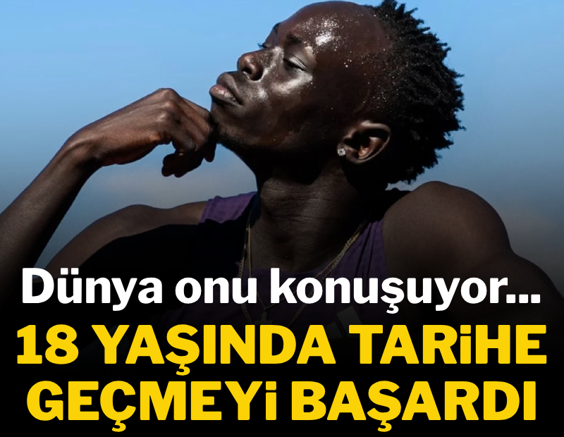Dünya onu konuşuyor... 18 yaşında tarihe geçmeyi başardı