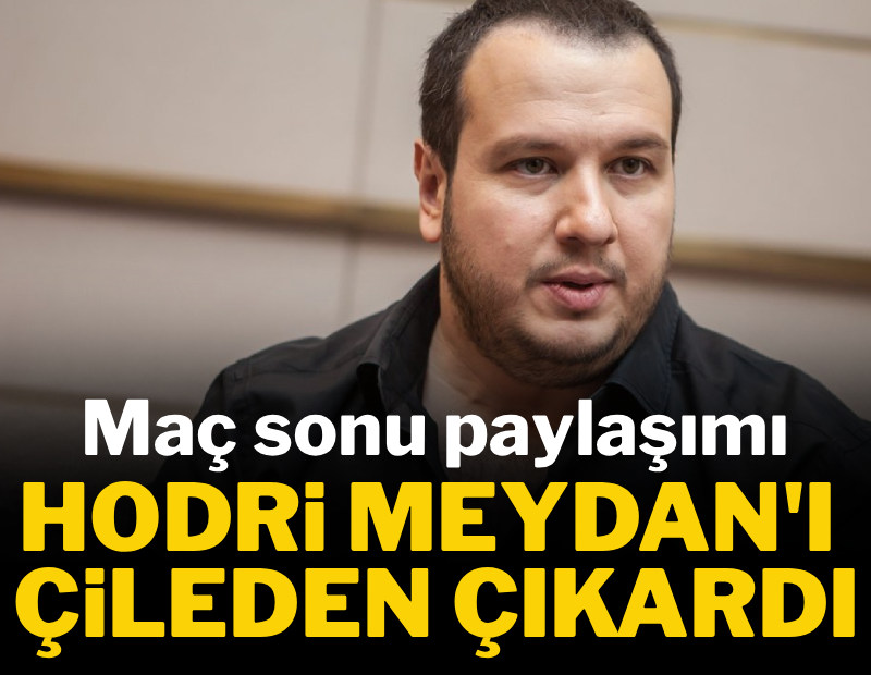 Şahan Gökbakar'ın maç sonu paylaşımı Hodri Meydan'ı çileden çıkardı 