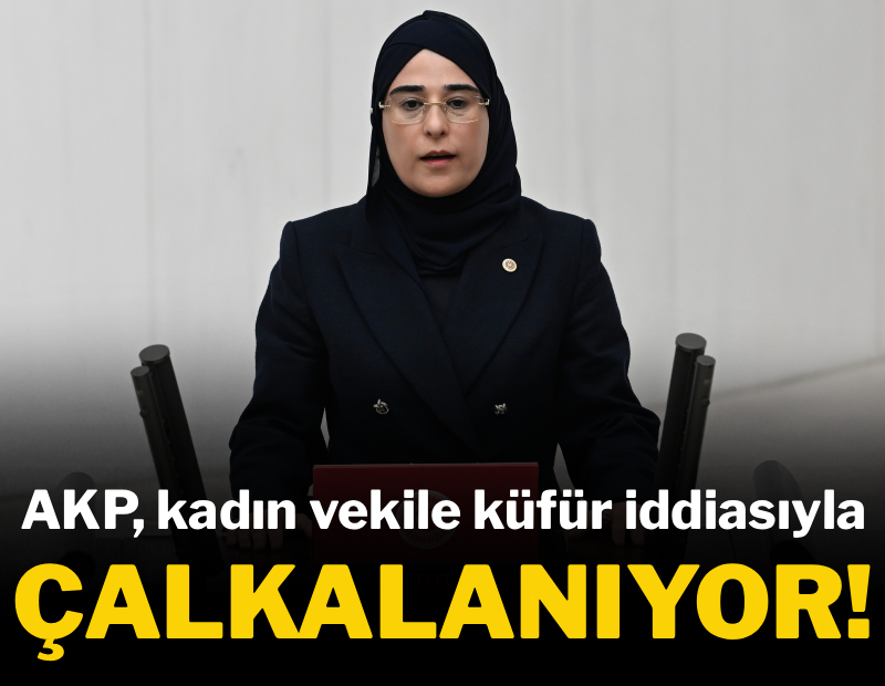 AKP, kadın vekile küfür iddiasıyla çalkalanıyor