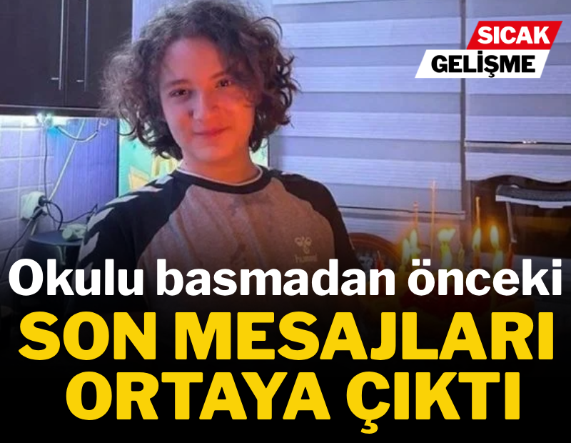 Saldırganın okulu basmadan önceki son mesajları ortaya çıktı