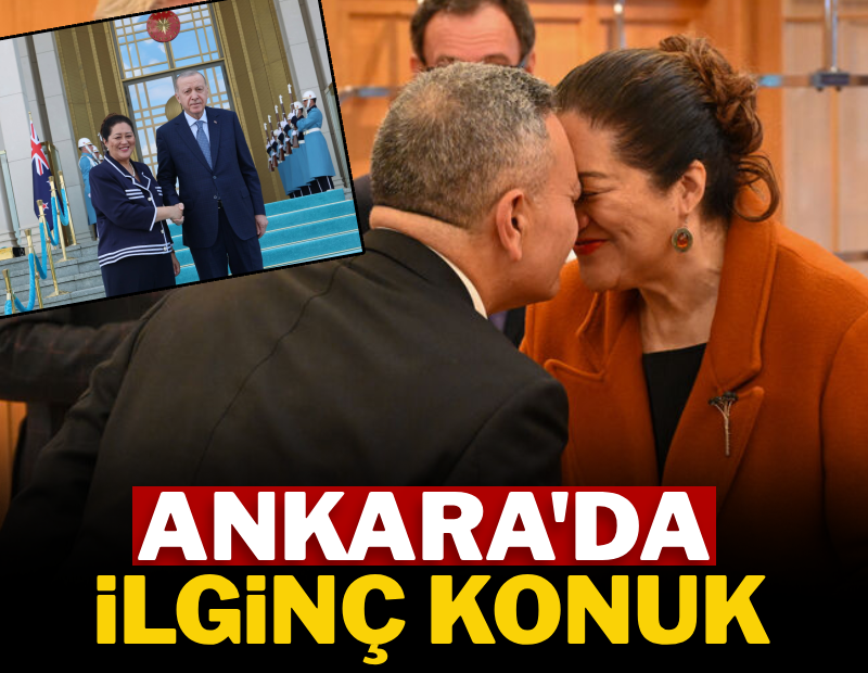 Ankara'da ilginç konuk