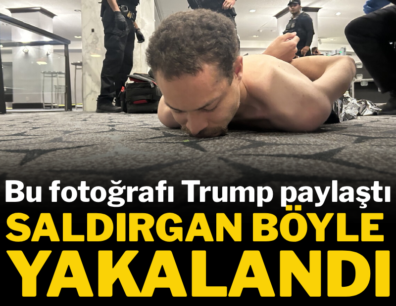 Fotoğrafı Trump paylaştı, saldırgan böyle yakalandı