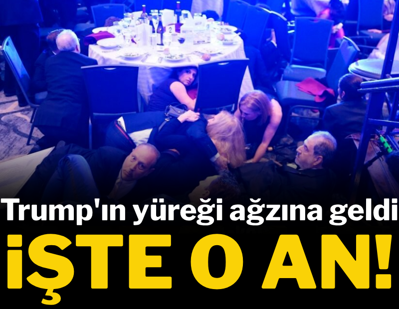 Trump, silah sesleri sonrası salondan apar topar çıkarıldı